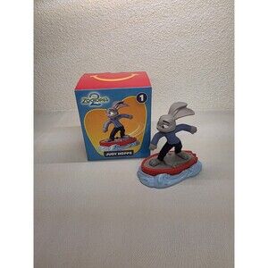 McDonald’s 2025 Zootopia 2 Happy Meal Kids Toy “Judy Hopps” #1 Figure In Box